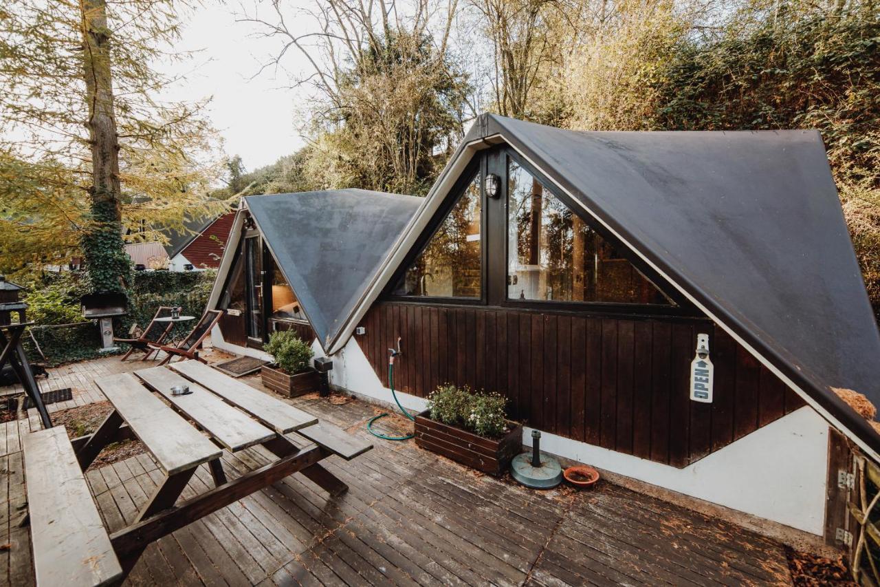 Chalet Scandinave Avec Sauna Ir - In The Woods Gesves Esterno foto