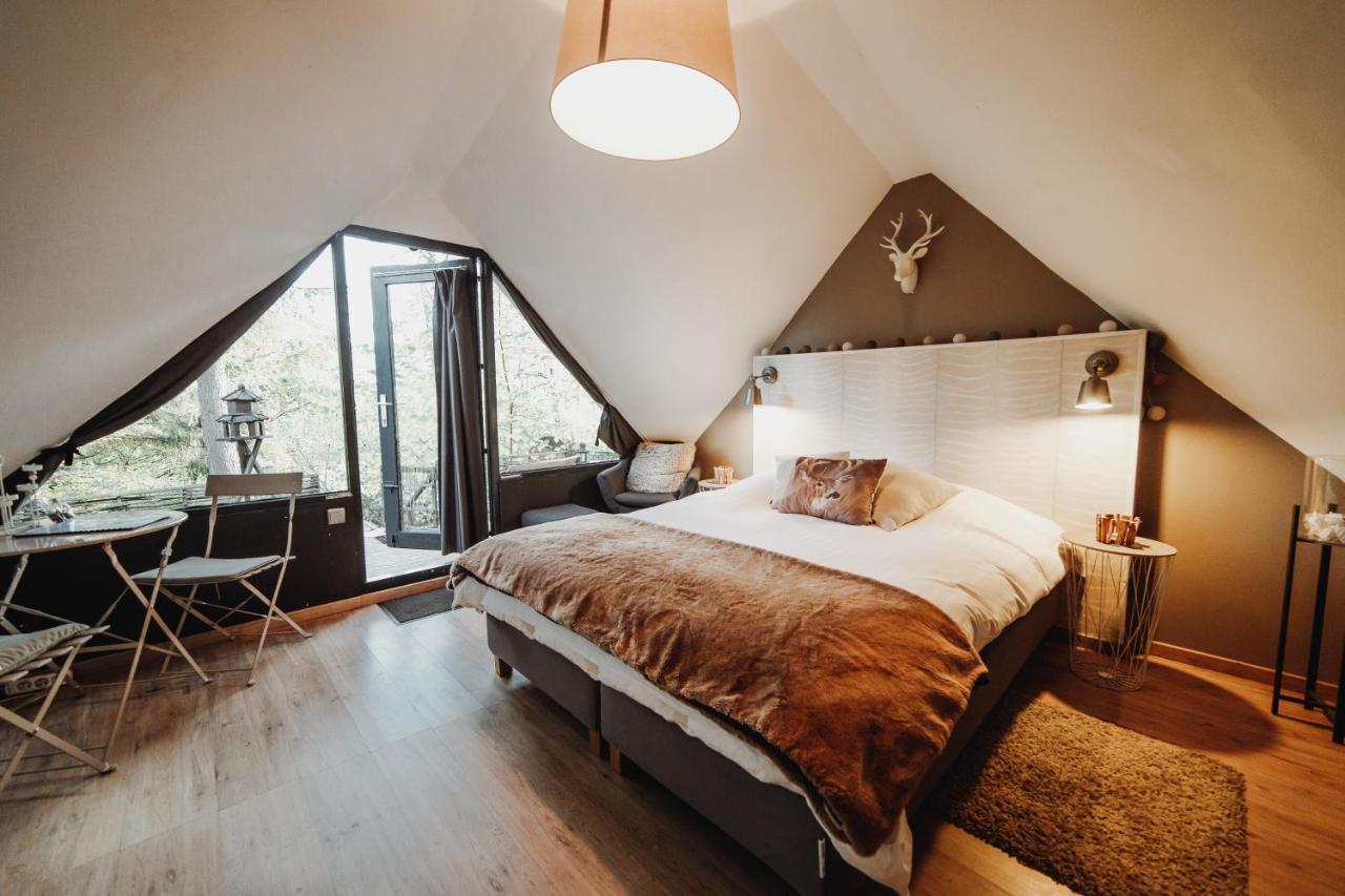 Chalet Scandinave Avec Sauna Ir - In The Woods Gesves Esterno foto