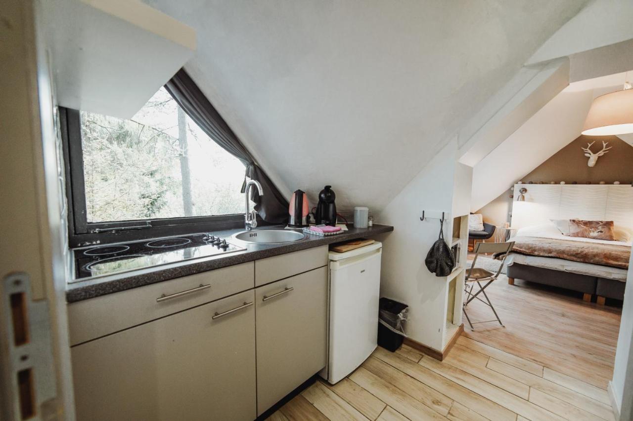 Chalet Scandinave Avec Sauna Ir - In The Woods Gesves Esterno foto