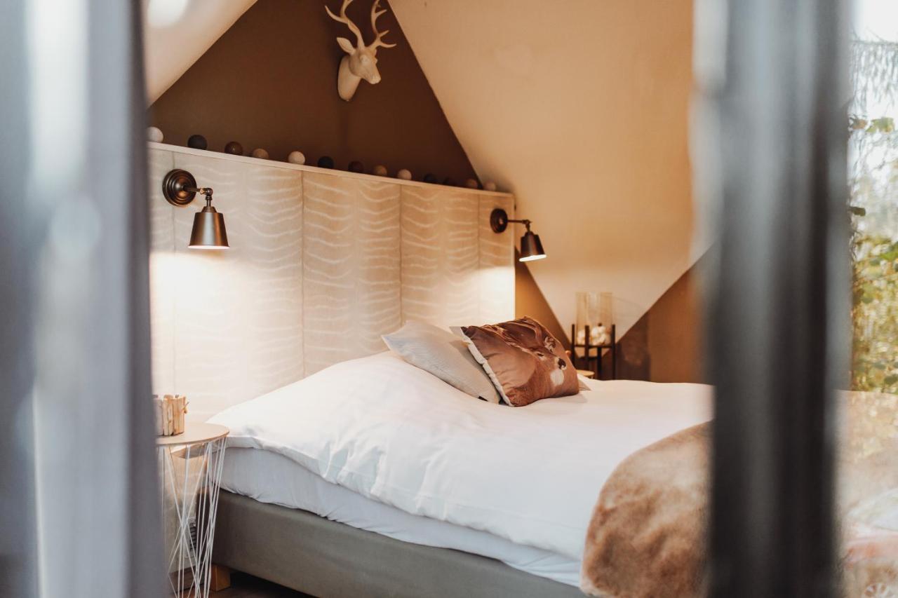 Chalet Scandinave Avec Sauna Ir - In The Woods Gesves Esterno foto