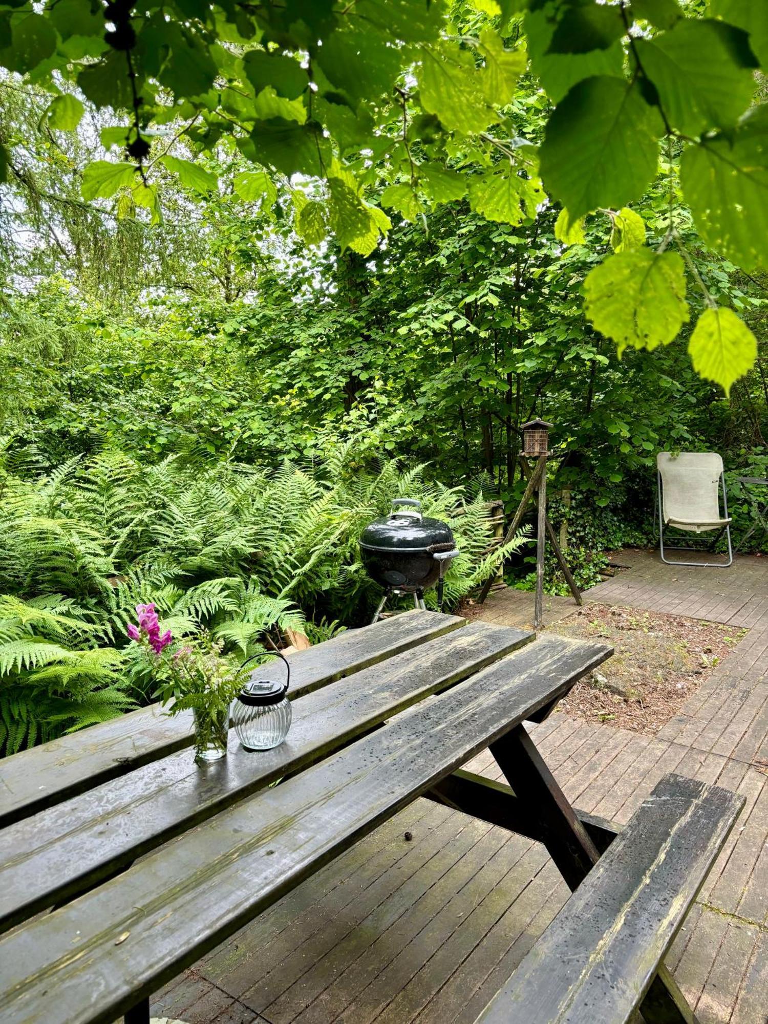 Chalet Scandinave Avec Sauna Ir - In The Woods Gesves Esterno foto