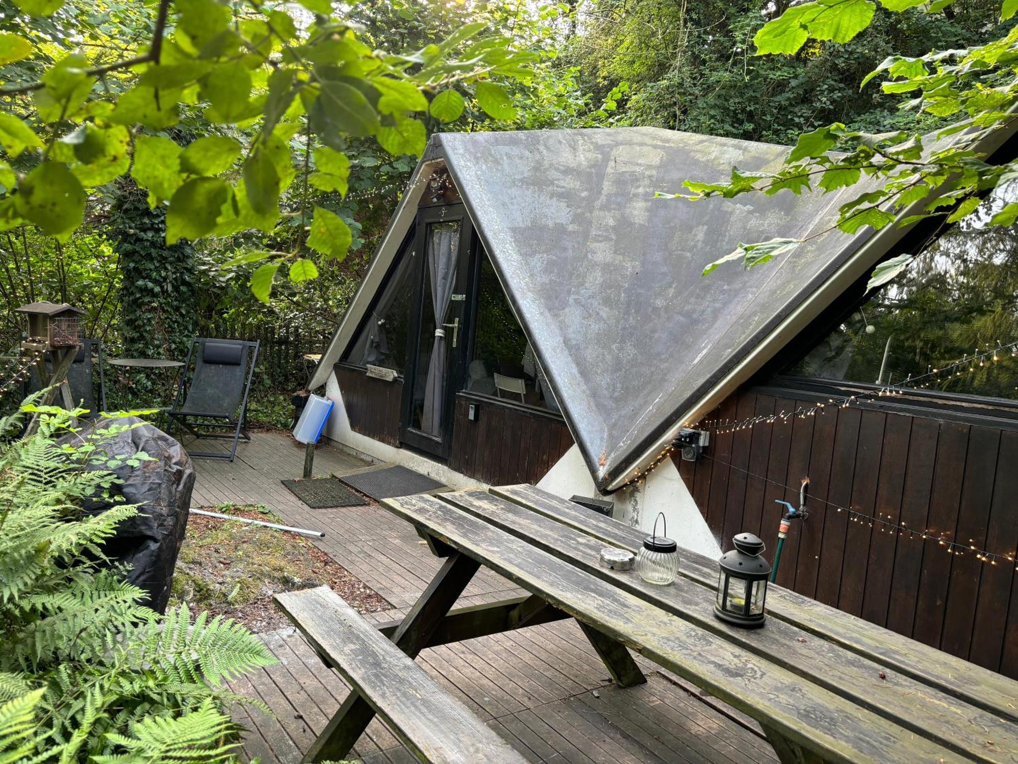 Chalet Scandinave Avec Sauna Ir - In The Woods Gesves Esterno foto